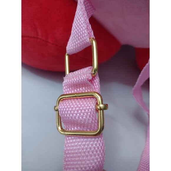 NWOT Kirby Plush 12” Plush Backpack by Bioworld Pink Two Straps Bag - Picture 12 of 12